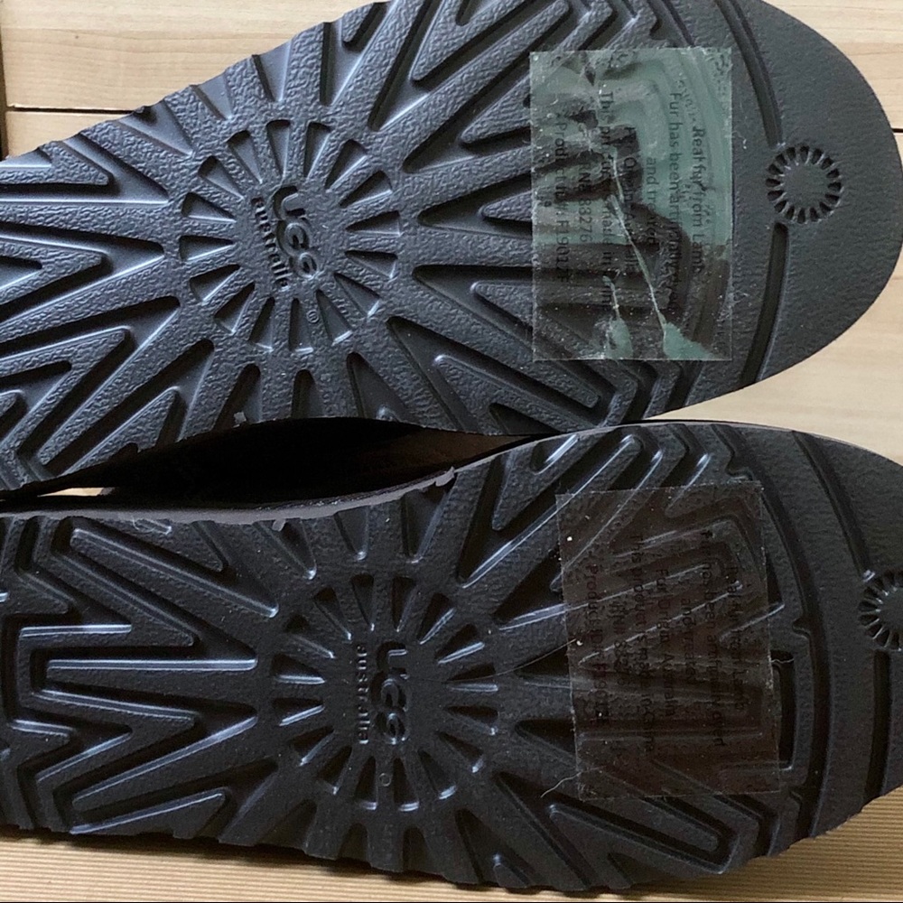 UGG Bailey Button Chocolate Winter Snow Boots - Picture 8 of 10